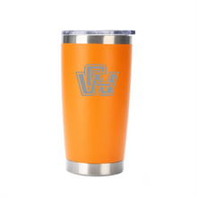 Load image into Gallery viewer, 20oz. TRAVEL MUG - CHINOOK WEST BASEBALL - LASER ENGRAVED
