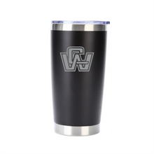 Load image into Gallery viewer, 20oz. TRAVEL MUG - CHINOOK WEST BASEBALL - LASER ENGRAVED