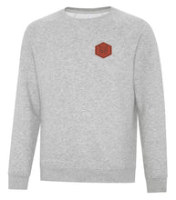 Load image into Gallery viewer, UNISEX VINTAGE CREWNECK SWEATSHIRT - F2046 - PC CURLING CLUB - PATCH