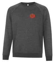 Load image into Gallery viewer, UNISEX VINTAGE CREWNECK SWEATSHIRT - F2046 - PC CURLING CLUB - PATCH
