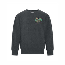 Load image into Gallery viewer, YOUTH FLEECE CREWNECK SWEATSHIRT - ATCY2400 - ELK VALLEY RAIDERS - EMB