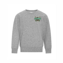 Load image into Gallery viewer, YOUTH FLEECE CREWNECK SWEATSHIRT - ATCY2400 - ELK VALLEY RAIDERS - EMB