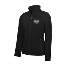 Load image into Gallery viewer, LADIES COAL HARBOUR SOFT SHELL JACKET - L7603 - ELK VALLEY RAIDERS - EMB