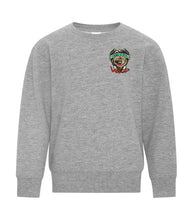 Load image into Gallery viewer, YOUTH FLEECE CREWNECK SWEATSHIRT - ATCY2400 - ELK VALLEY WILD - EMB