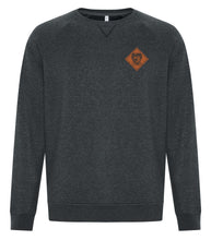 Load image into Gallery viewer, UNISEX VINTAGE CREWNECK SWEATSHIRT - F2046 - ELK VALLEY WILD - PATCH