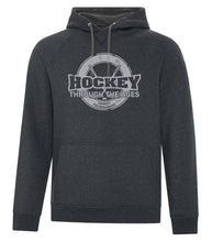 Load image into Gallery viewer, ATC VINTAGE HOODIE F2045- HOCKEY THROUGH THE AGES LOGO - HP