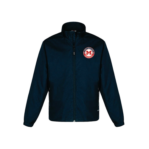 *NEW* MEN'S TRIUMPH TRACK JACKET - L04170 - FM MAVERICKS HOCKEY - SILICONE PATCH
