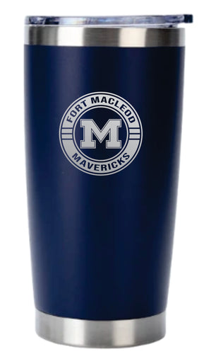 20oz. TRAVEL MUG - FM MAVERICKS HOCKEY - LASER ENGRAVE