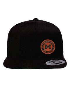 YP CLASSICS PRMIUM FLAT BILL SNAPBACK CAP - 6089M - FM MAVERICKS HOCKEY - PATCH