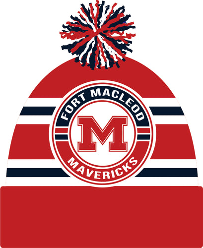 *PRESALE ITEM* CUSTOM KNIT TOQUES - FM MAVERICKS HOCKEY