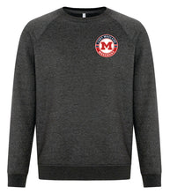 Load image into Gallery viewer, *NEW* UNISEX VINTAGE CREWNECK SWEATSHIRT - F2046 - FM MAVERICKS HOCKEY - SILICONE PATCH
