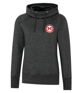 *NEW* LADIES' VINTAGE HOODIE - L2045 - FM MAVERICKS HOCKEY - SILICONE PATCH