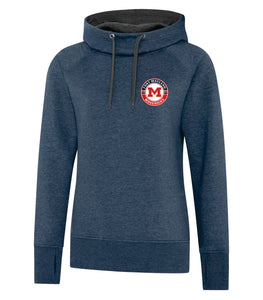 *NEW* LADIES' VINTAGE HOODIE - L2045 - FM MAVERICKS HOCKEY - SILICONE PATCH