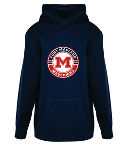 YOUTH GAME DAY HOODIE - Y2005 - FM MAVERICKS HOCKEY - HP