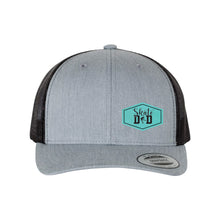 Load image into Gallery viewer, YP CLASSICS RETRO TRUCKER HAT - 6606 - FM SKATE CLUB - PATCH "SKATE DAD"