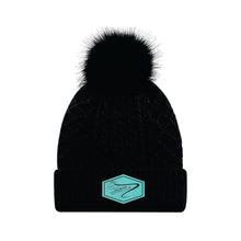 Load image into Gallery viewer, LADIES&#39; POM POM TOQUE - 1E140L - FM SKATE CLUB - PATCH