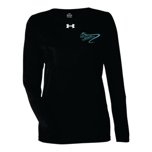 WOMEN'S UNDER ARMOUR TEAM TECH LONG SLEEVE - 1376852 - FM SKATE CLUB - HP