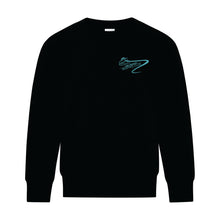 Load image into Gallery viewer, YOUTH FLEECE CREWNECK SWEATSHIRT - ATCY2400 - FM SKATE CLUB - EMB