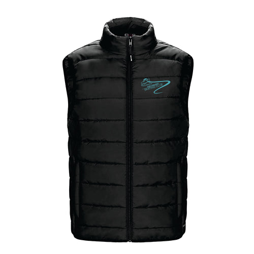 YOUTH CHILL PUFFY VEST - L0975Y - FM SKATE CLUB - EMB