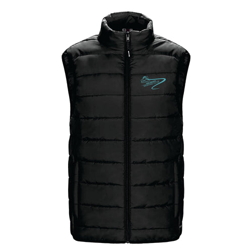 LADIES' CHILL PUFFY VEST - L00976 - FM SKATE CLUB - EMB