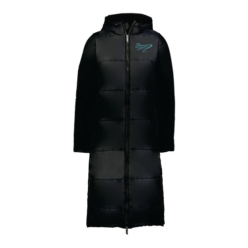 LADIES' COLD SECURE LONG PUFFER JACKET - 226610 - FM SKATE CLUB - EMB