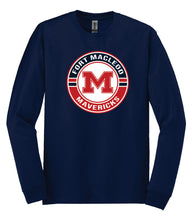Load image into Gallery viewer, UNISEX HEAVY COTTON LONG SLEEVE - 5400 - FM MAVERICKS HOCKEY - HP