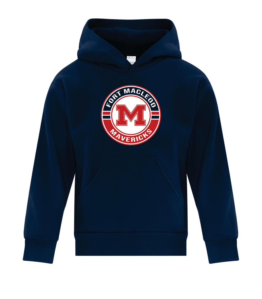 YOUTH EVERYDAY FLEECE HOODIE - ATCY2500 - FM MAVERICKS HOCKEY - HP