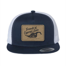 Load image into Gallery viewer, YP CLASSICS 5-PANEL CLASSIC TRUCKER CAP - 6006 - FRIENDS OF CYPRESS LAKE - PATCH
