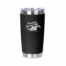 Load image into Gallery viewer, 20oz. TRAVEL MUG - FRIENDS OF CYPRESS LAKE - LASER ENGRAVED