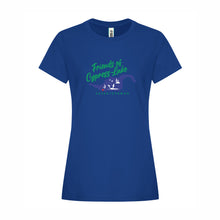 Load image into Gallery viewer, LADIES' KOI RING SPUN COTTON TSHIRT - KOI8070L - FRIENDS OF CYPRESS LAKE - HP