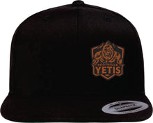 Load image into Gallery viewer, YP CLASSICS FLAT BILL SNAPBACK CAP - 6089M - FOOTHILLS YETIS - PATCH