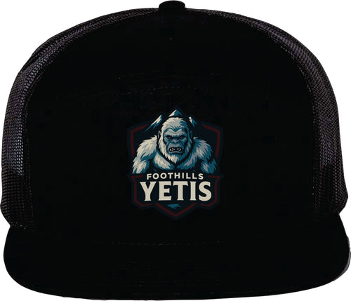 RICHARDSON SEVEN-PANEL TRUCKER CAP - 168 - FOOTHILLS YETIS - EMB