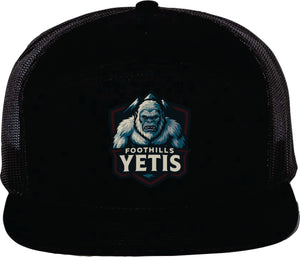 RICHARDSON SEVEN-PANEL TRUCKER CAP - 168 - FOOTHILLS YETIS - EMB
