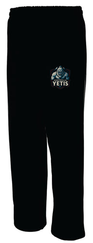 UNISEX GILDAN OPEN-BOTTOM SWEATPANTS - 18400 - FOOTHILLS YETIS - HP
