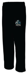 UNISEX GILDAN OPEN-BOTTOM SWEATPANTS - 18400 - FOOTHILLS YETIS - HP