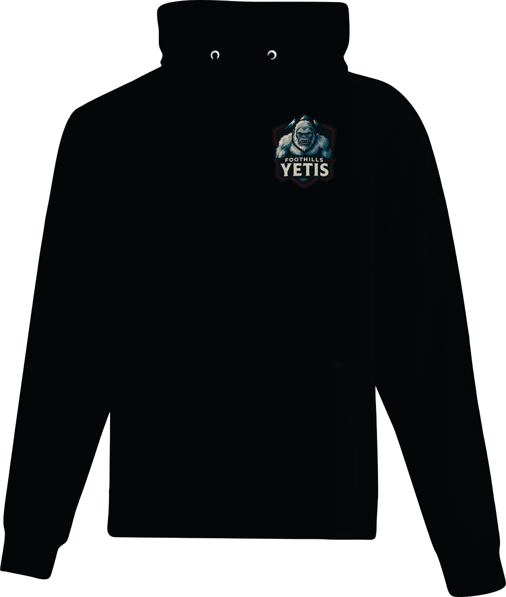 UNISEX EVERYDAY FLEECE HOODIE - ATCF2500 - FOOTHILLS YETIS - HP LEFT CHEST