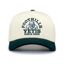 Load image into Gallery viewer, PACIFIC HEADWEAR HERITAGE 5-PANEL SNAPBACK - P814 - FOOTHILLS YETIS - EMB