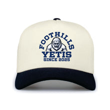 Load image into Gallery viewer, PACIFIC HEADWEAR HERITAGE 5-PANEL SNAPBACK - P814 - FOOTHILLS YETIS - EMB