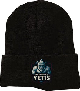 CUFFED TOQUE - SP12 - FOOTHILLS YETIS - EMB or PATCH