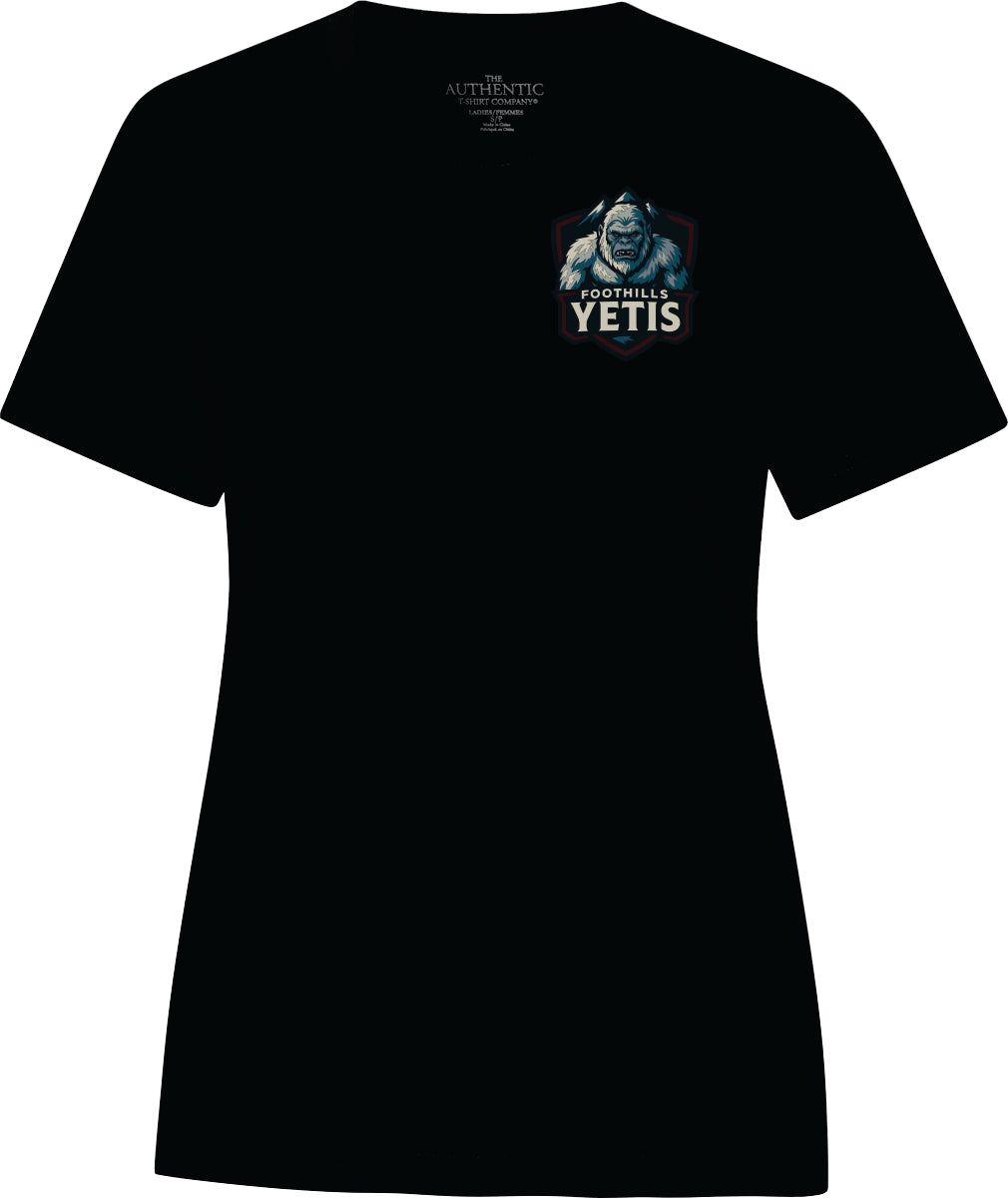 LADIES' ESSENTIAL PERFORMANCE TSHIRT - ATC3700L - FOOTHILLS YETIS - HP