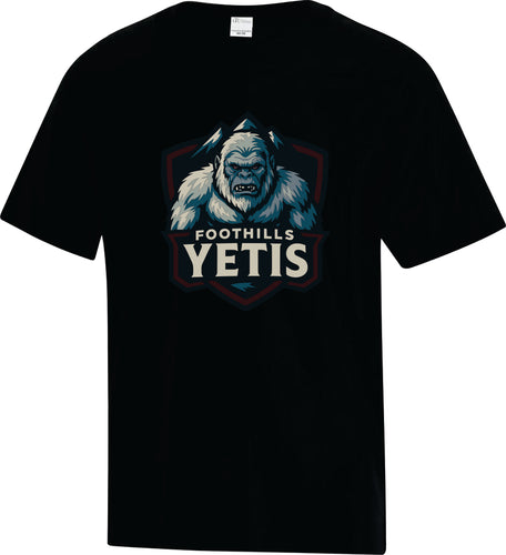 UNISEX EVERYDAY COTTON TSHIRT - ATC1000 - FOOTHILLS YETIS - HP