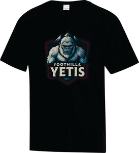 UNISEX EVERYDAY COTTON TSHIRT - ATC1000 - FOOTHILLS YETIS - HP