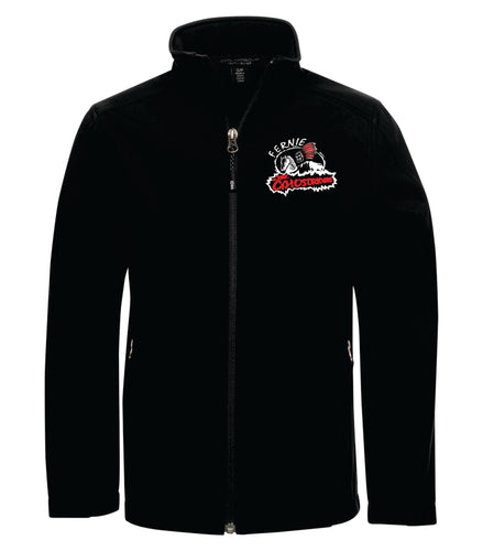 YOUTH COAL HARBOUR SOFT SHELL JACKET - Y7603 - FERNIE GHOSTRIDERS - EMB