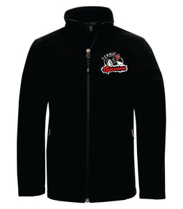YOUTH COAL HARBOUR SOFT SHELL JACKET - Y7603 - FERNIE GHOSTRIDERS - EMB
