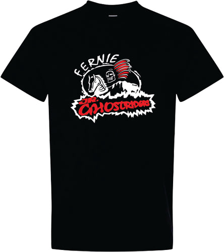 UNISEX HEAVY COTTON TSHIRT - 5000 - FERNIE GHOSTRIDERS - HP