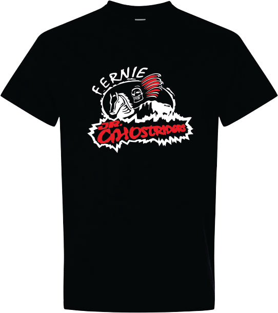 UNISEX HEAVY COTTON TSHIRT - 5000 - FERNIE GHOSTRIDERS - HP