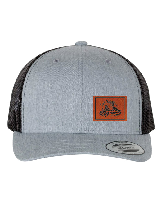 YP CLASSICS RETRO TRUCKER CAP - 6606 - FERNIE GHOSTRIDERS - PATCH