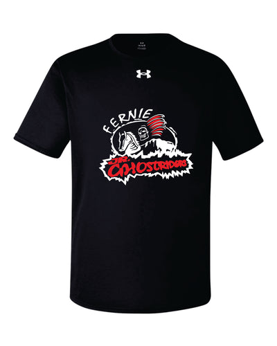 MEN'S UNDER ARMOUR TEAM TECH TSHIRT - 1376842 - FERNIE GHOSTRIDERS - HP