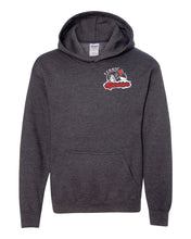 Load image into Gallery viewer, YOUTH EVERYDAY FLEECE HOODIE - ATCY2500 - FERNIE GHOSTRIDERS - EMB