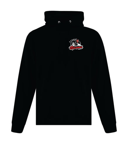 UNISEX EVERYDAY FLEECE HOODIE - ATCF2500 - FERNIE GHOSTRIDERS - EMB